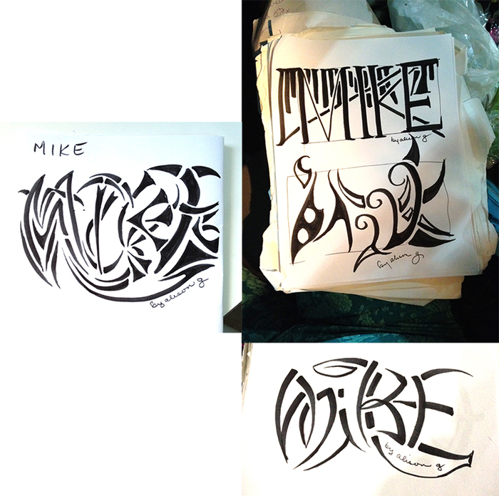 Tribal Calligraphy | Party Entertainment Ideas Inc.